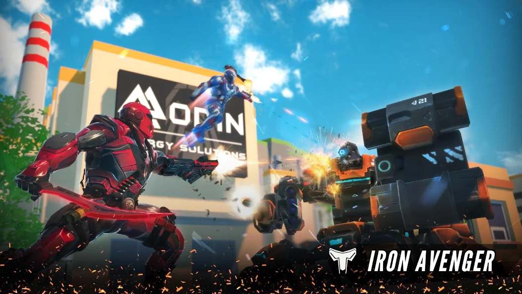 Iron Avenger Origins RPG 6.366 MOD Menu VIP, God Mode, 1Hit, Stupid Bot, Silent Enemy APK