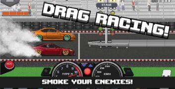 Pixel Car Racer 1.2.5 MOD Lots of Money APK image