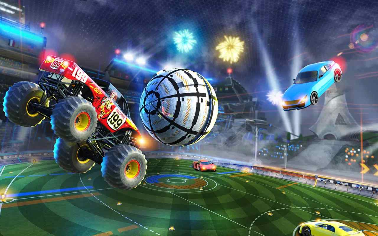 Rocket Car Soccer League Games 1.19 MOD VIP, Rất Nhiều Tiền, Đã Có Tất Cả APK