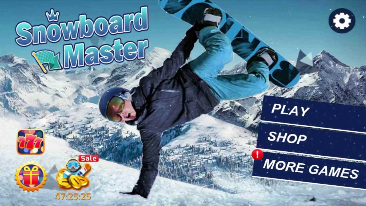 Snowboard Master 3D MOD APK 1.2.7 VIP, Lots of Money, Unlocked All