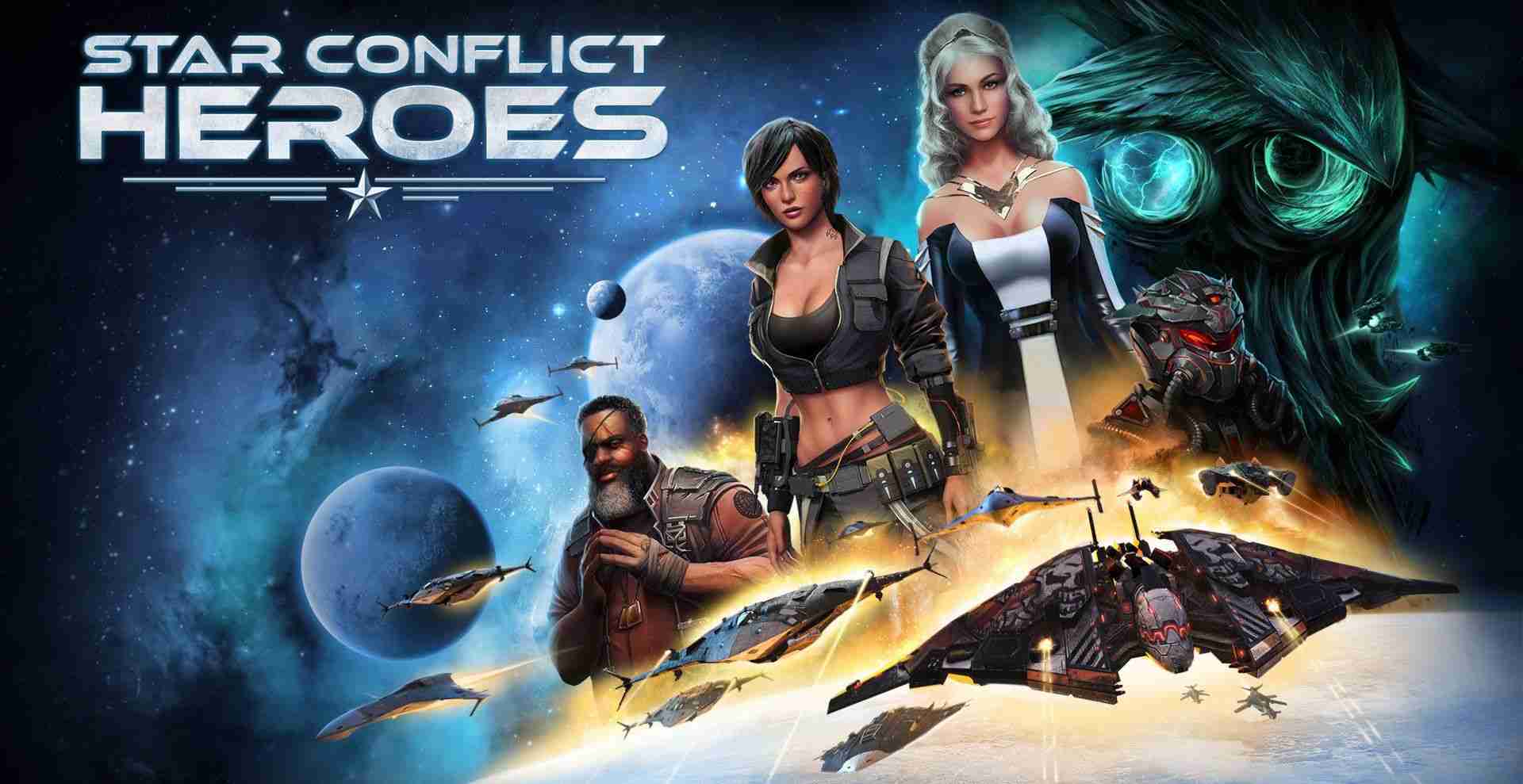 Star Conflict Heroes Wars RPG 1.7.82.30601 MOD VIP, Rất Nhiều Tiền, Năng Lượng APK