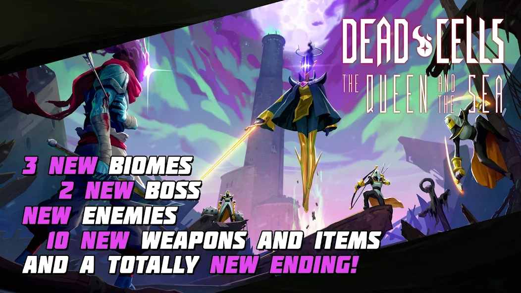 Tải Dead Cells 2.4.14 MOD Menu VIP, Không Chết, Đã mở khóa, Bất động kẻ thù, 1Hit Kill, Nhiều đạn APK