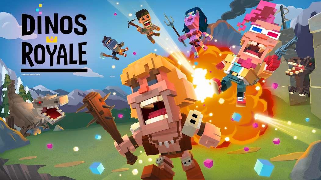 Dinos Royale 1.10 MOD VIP, Rất Nhiều Tiền, Kim Cương APK