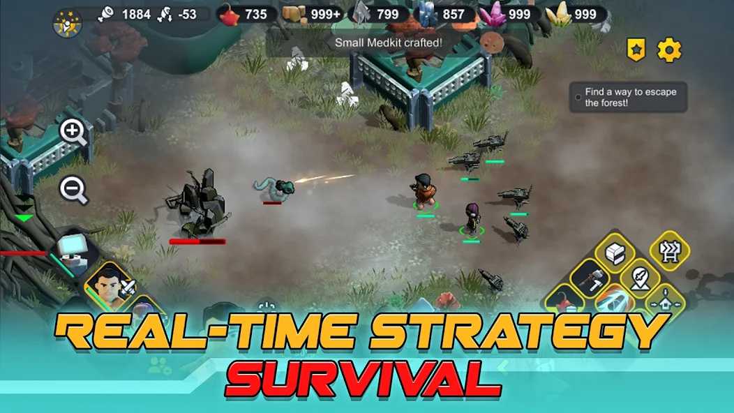 Game Strange World – RTS Survival MOD