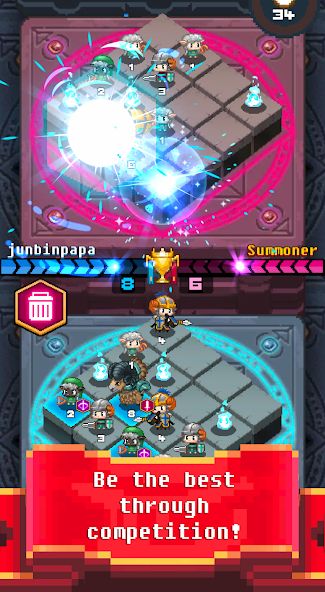 Game Summoner's Battle 2048 MOD