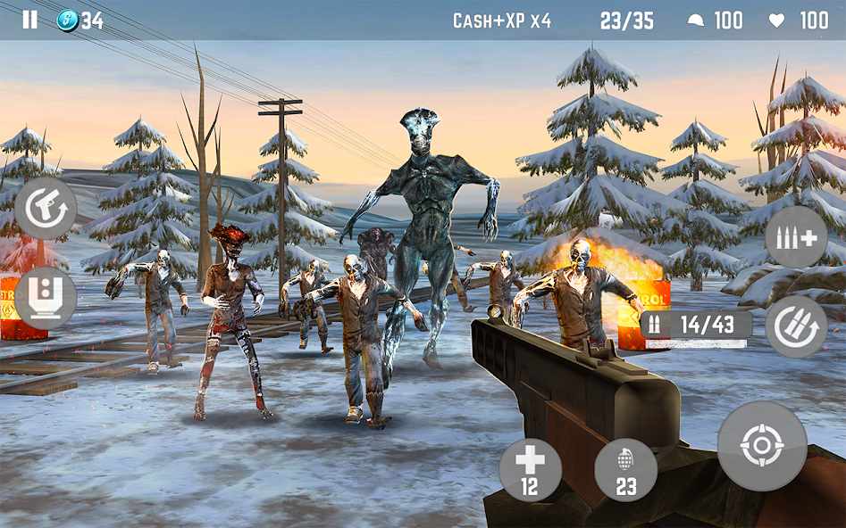 Game Zombie Terror 3D MOD