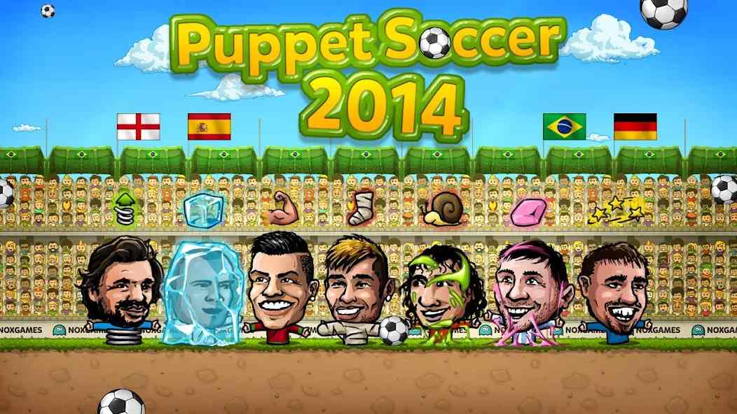 Puppet Soccer 3.02.00 MOD Rất Nhiều Tiền, Mua Sắm 0Đ, Đã Mở Khóa APK