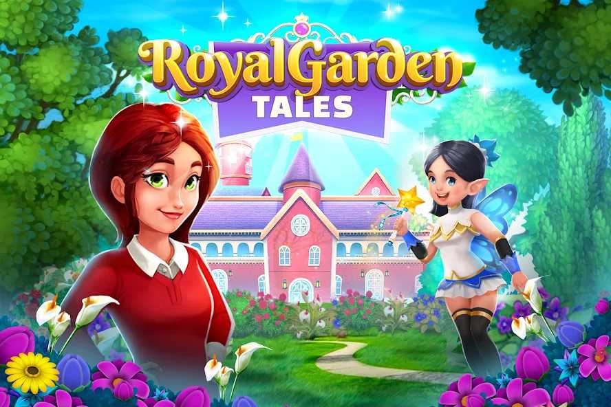 Royal Garden Tales 0.9.8 MOD VIP, Lots of Money, Stars, Coins, Elixir APK