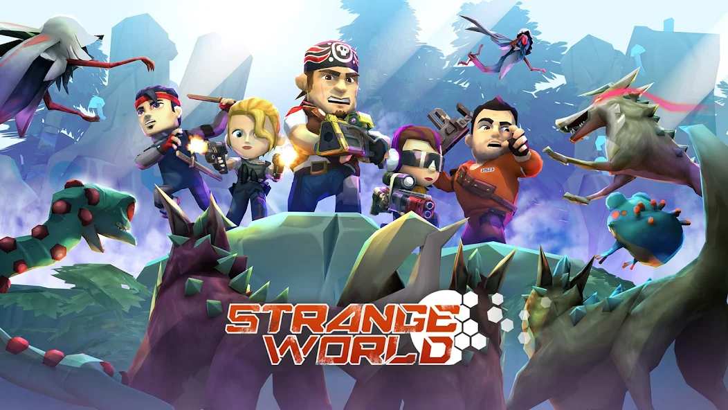 Strange World – RTS Survival 1.0.22 MOD VIP, Rất Nhiều Tiền, Đá Quý APK