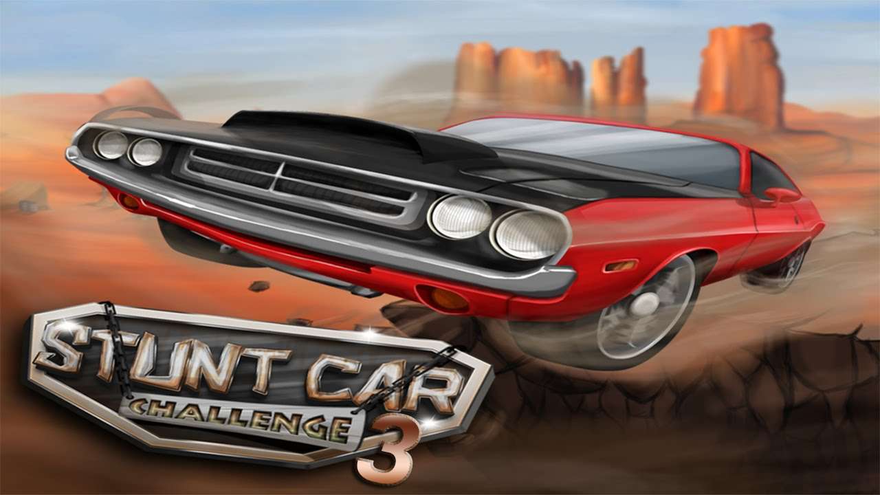 Stunt Car Challenge 3 3.39 MOD Lots of Money and Gems, Unlocked Car APK