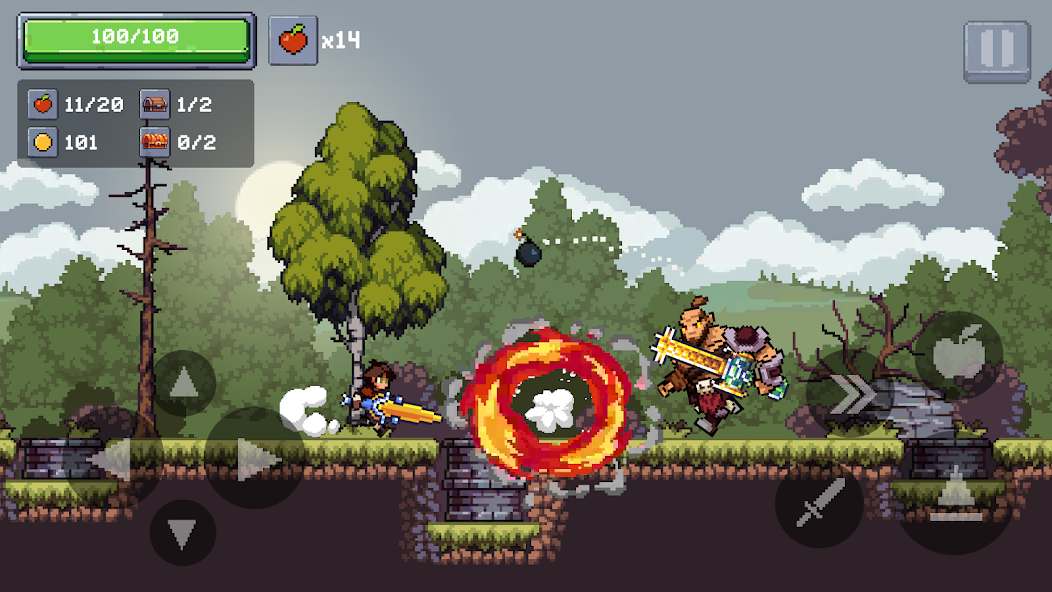 Tải Apple Knight 2 1.2.0 MOD Menu VIP, Rất Nhiều Tiền, Vàng, Đã Có Tất Cả Items & Levels APK