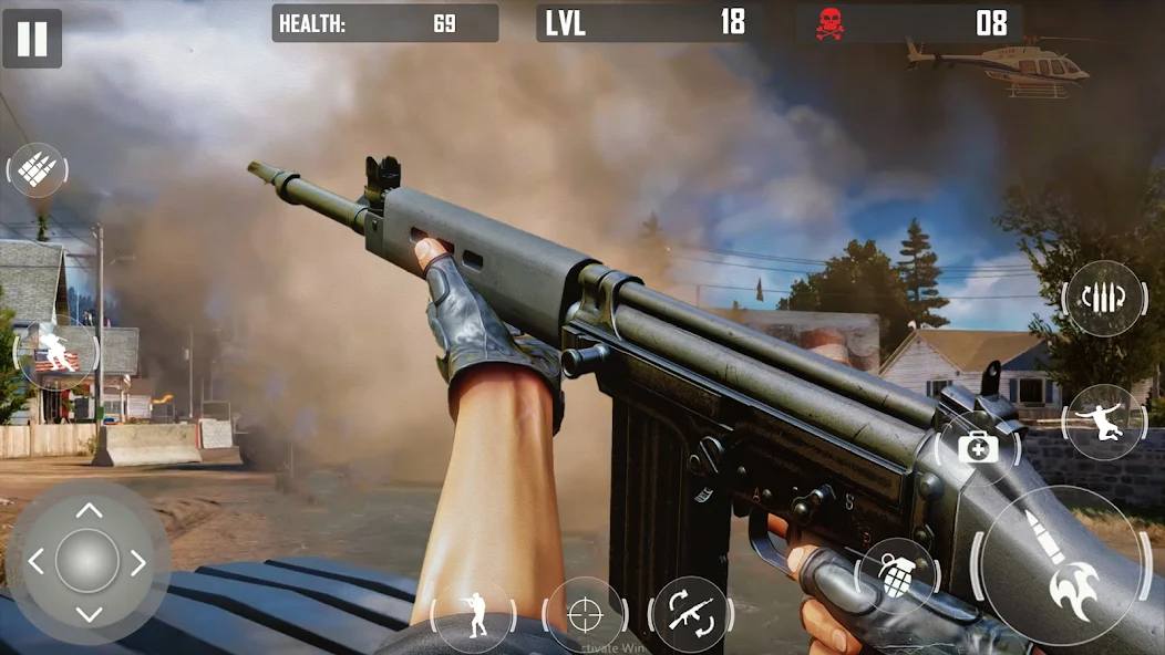 FPS Cover Firing 3.6 MOD Menu VIP, Bất Tử, Không Chết, Kẻ thù câm lặng APK