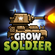 Grow Soldier 4.6.6 MOD Menu VIP, Không Chết, OneHIT, Rất Nhiều Tiền, Level 100, Tốc Độ APK icon