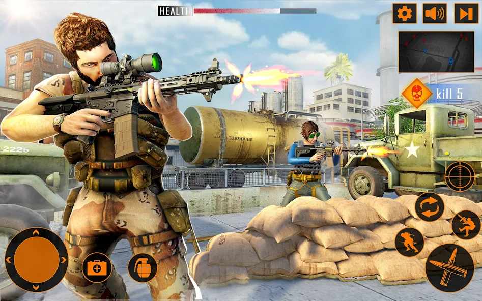 Gun Game FPS Commando Shooting MOD APK