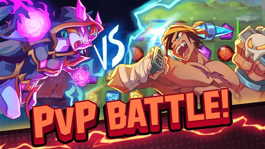 Puzzle Brawl 1.3.23 MOD Menu VIP, Sát Thương cao, Hệ Số Tấn Công APK