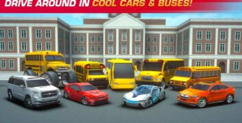 School Bus Simulator Driving APK 7.3 VIP, Rất Nhiều Tiền, Mở Khóa Xe image