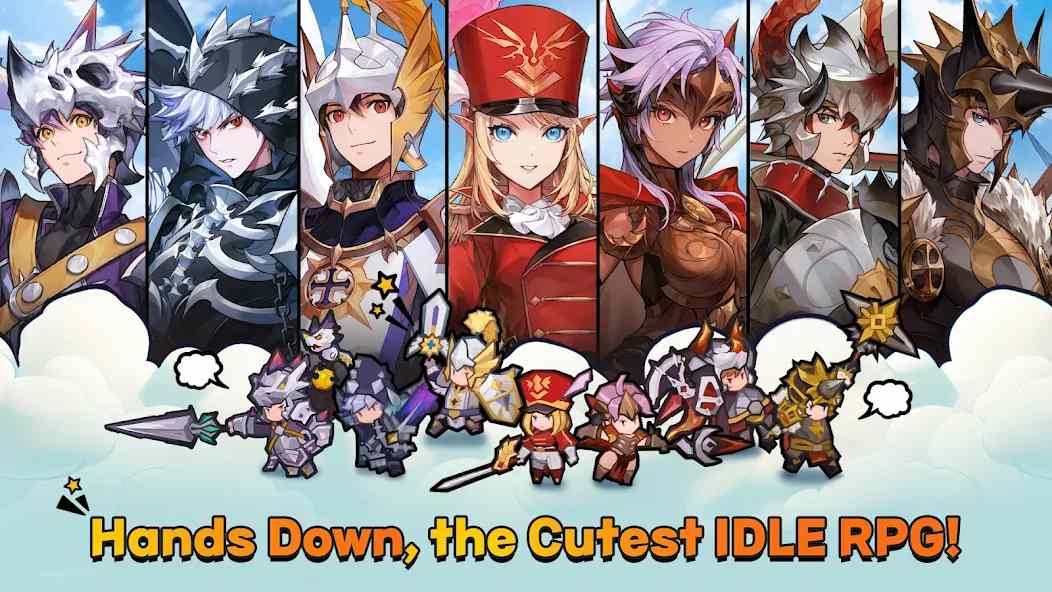 Seven Knights Idle Adventure 1.15.01 MOD Damage & Defense, Always Critical Hit APK