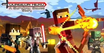 Dungeon Hero Survival Games 1.93 MOD God Mode, Dumb Enemy APK image