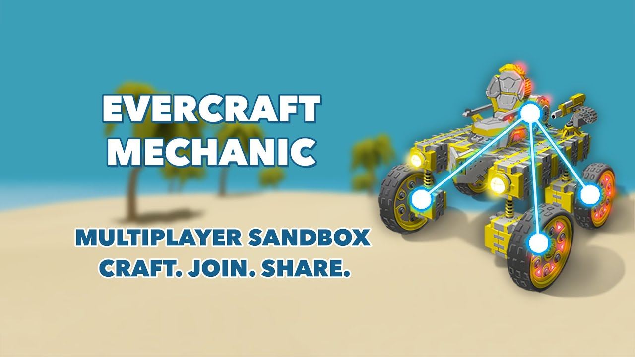 Tải Evercraft Mechanic: Sandbox 2.6.52 MOD Rất Nhiều Tiền, Gears APK