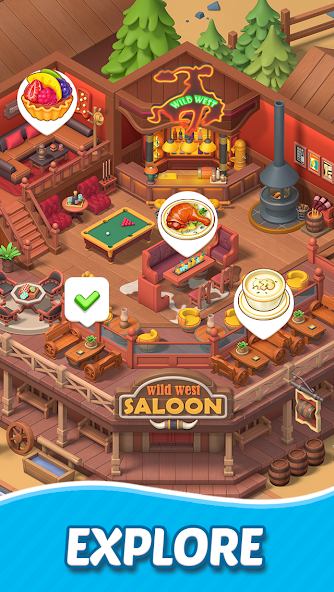 Merge Cooking- Theme Restaurant MOD APK