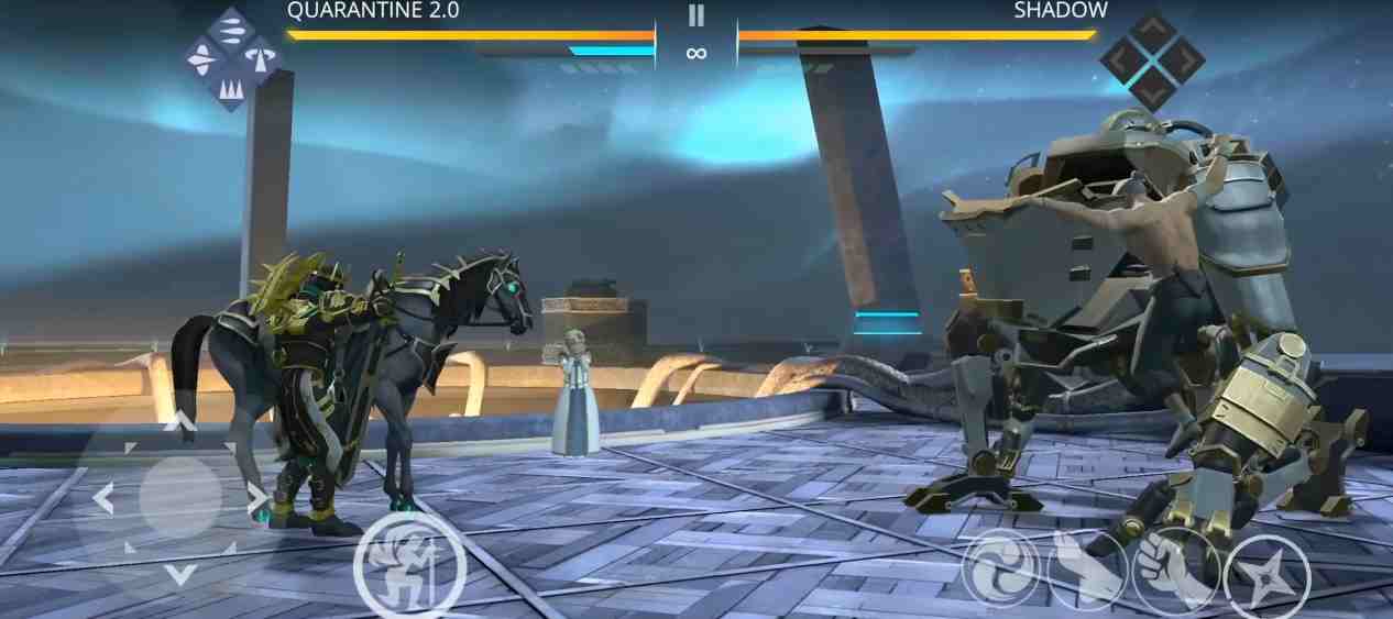 Shadow Fight 3 mod apk menu