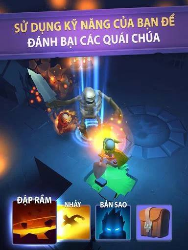 Trải nghiệm đầu tiên: Cảm giác “vô đối” ngay từ phút đầu với Nonstop Knight MOD APK