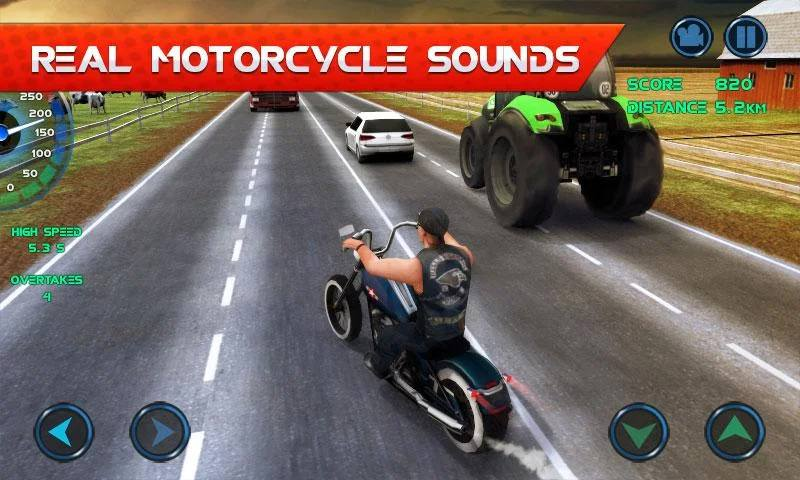 Tính năng nổi bật của Moto Traffic Race MOD APK