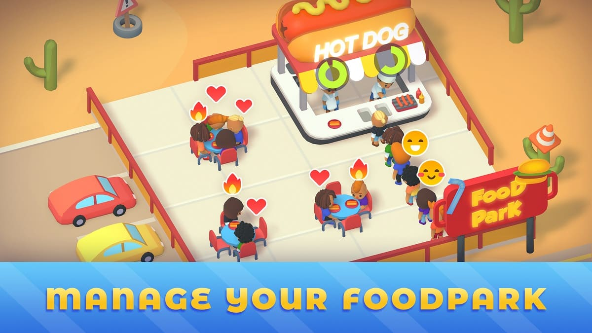 Idle Food Park Tycoon MOD APK – Why You Can't Miss It?