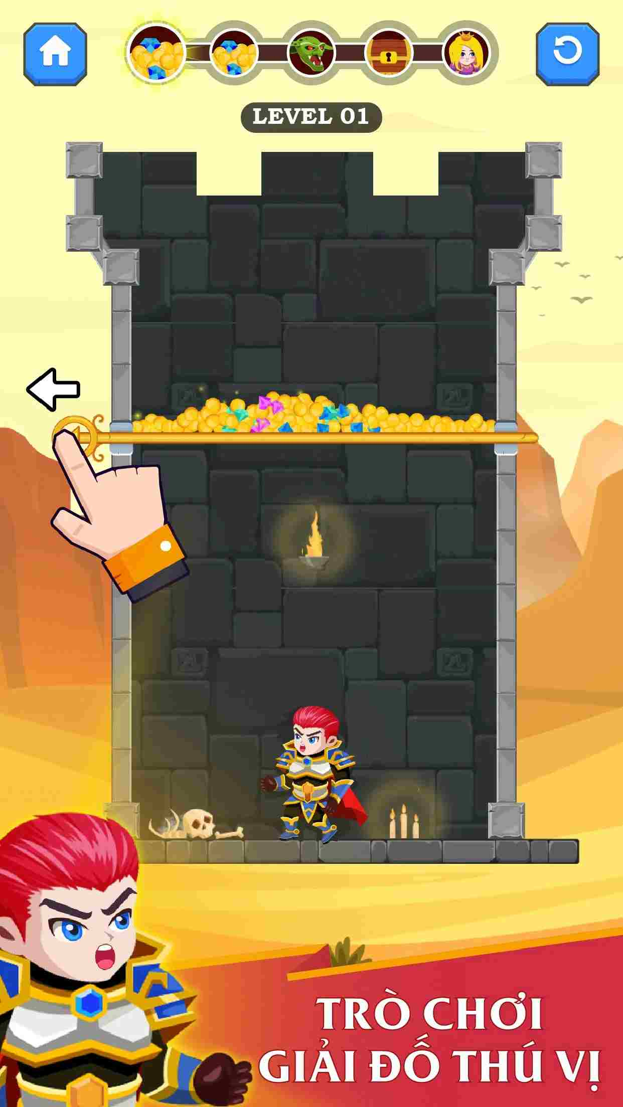 Cách tải Hero Rescue MOD APK từ LMHAPKSX.COM