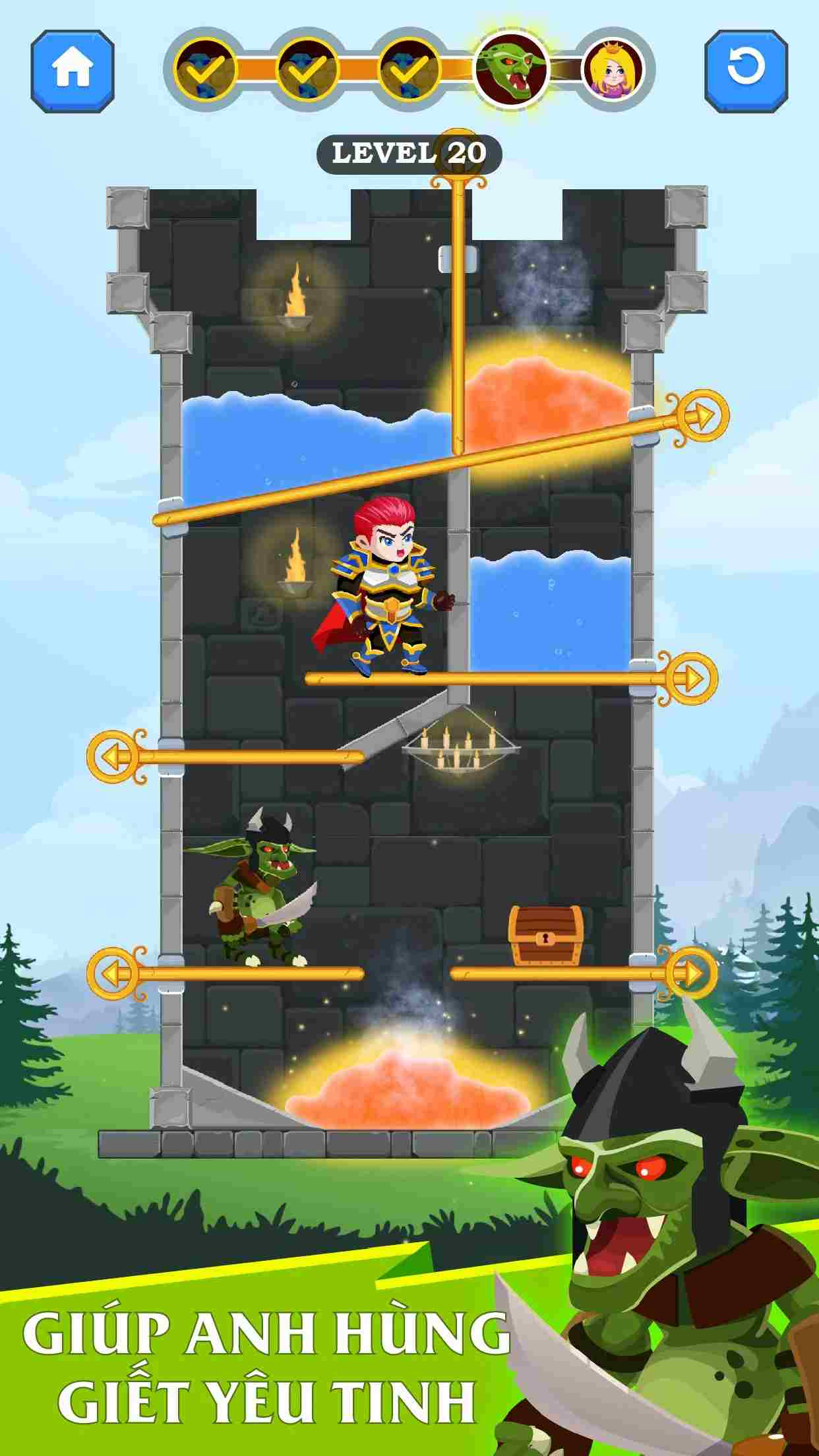 Điều gì làm Hero Rescue MOD APK đặc biệt?