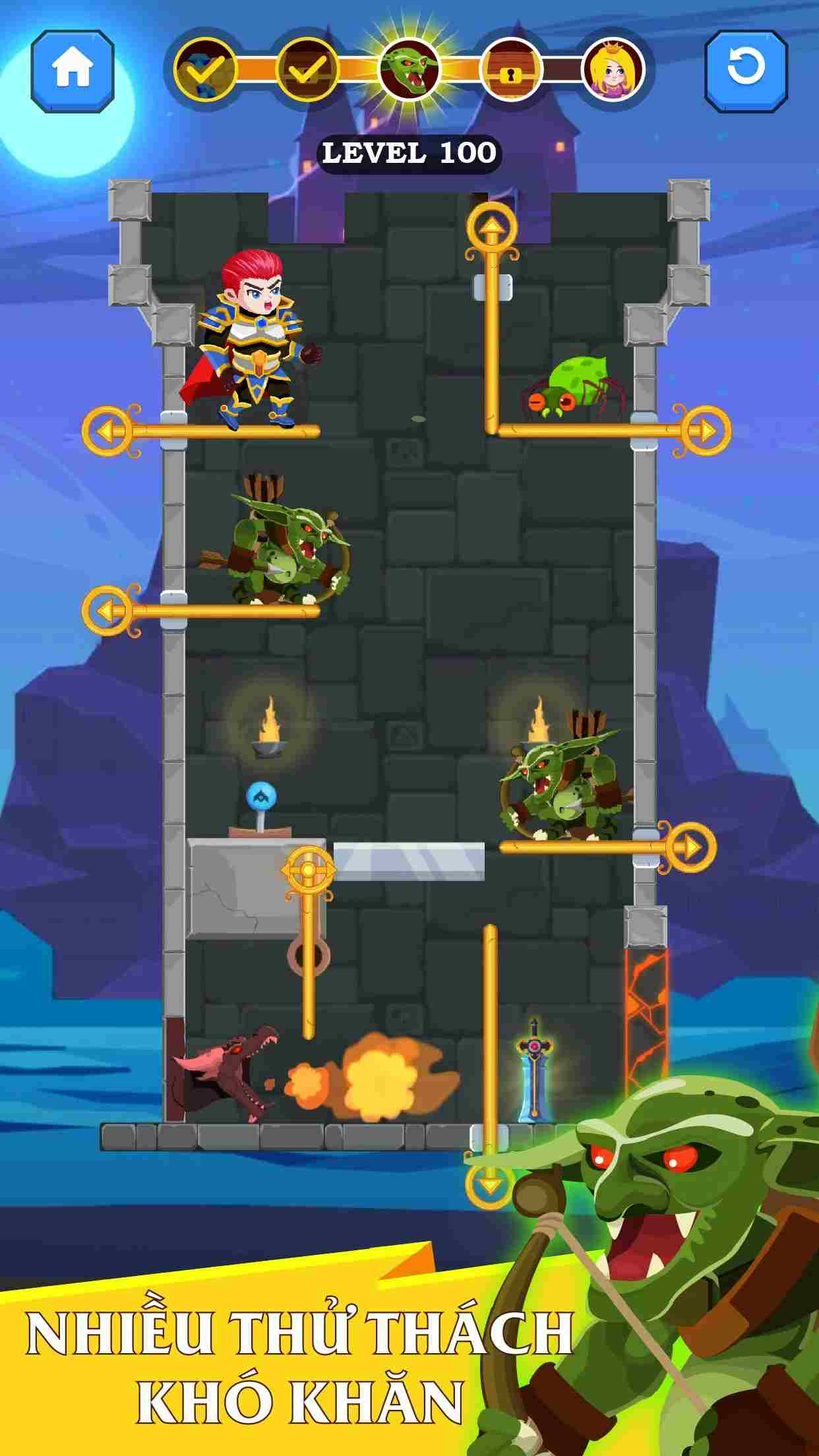 Hero Rescue – Game giải đố làm tôi mê mẩn