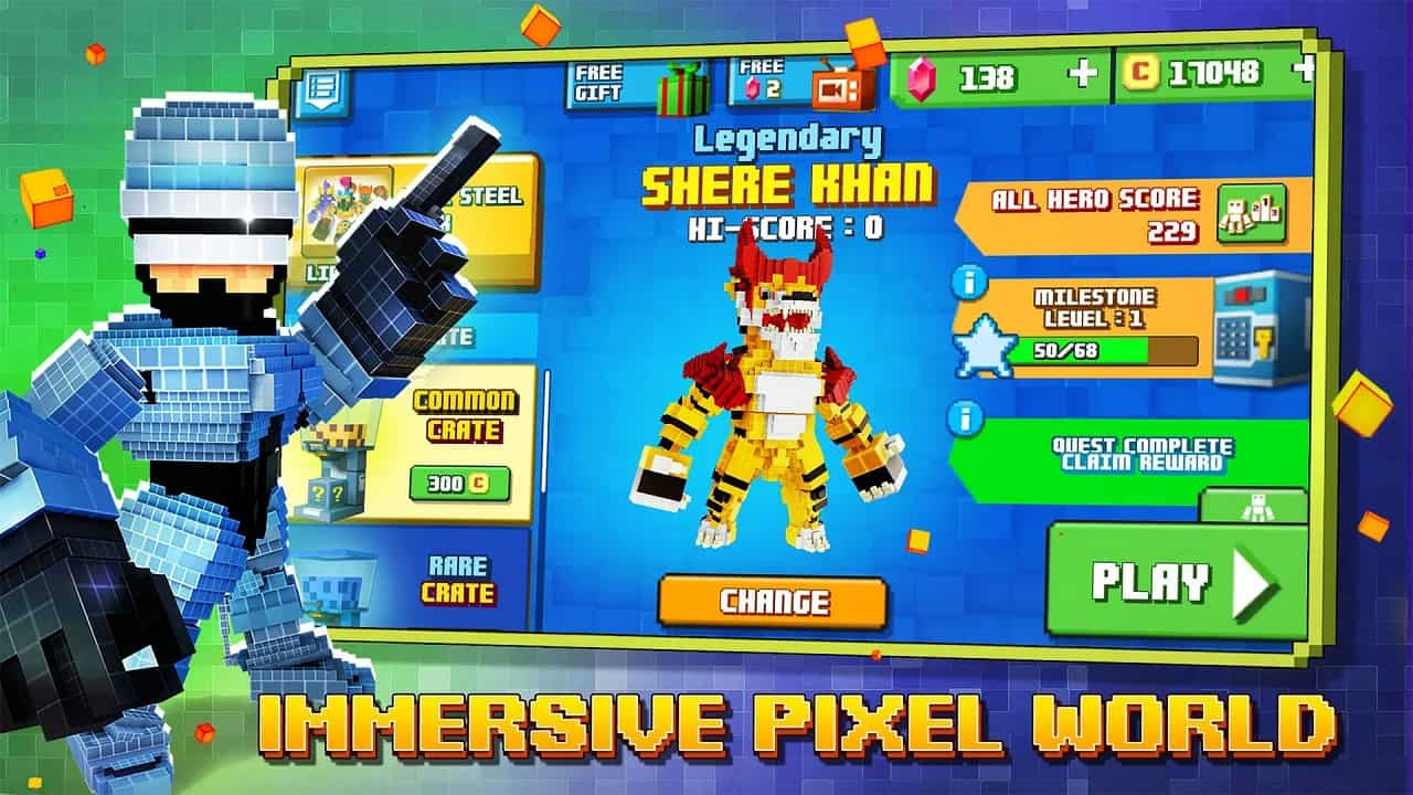 Experience Super Pixel Heroes 2021 MOD APK What's Special?