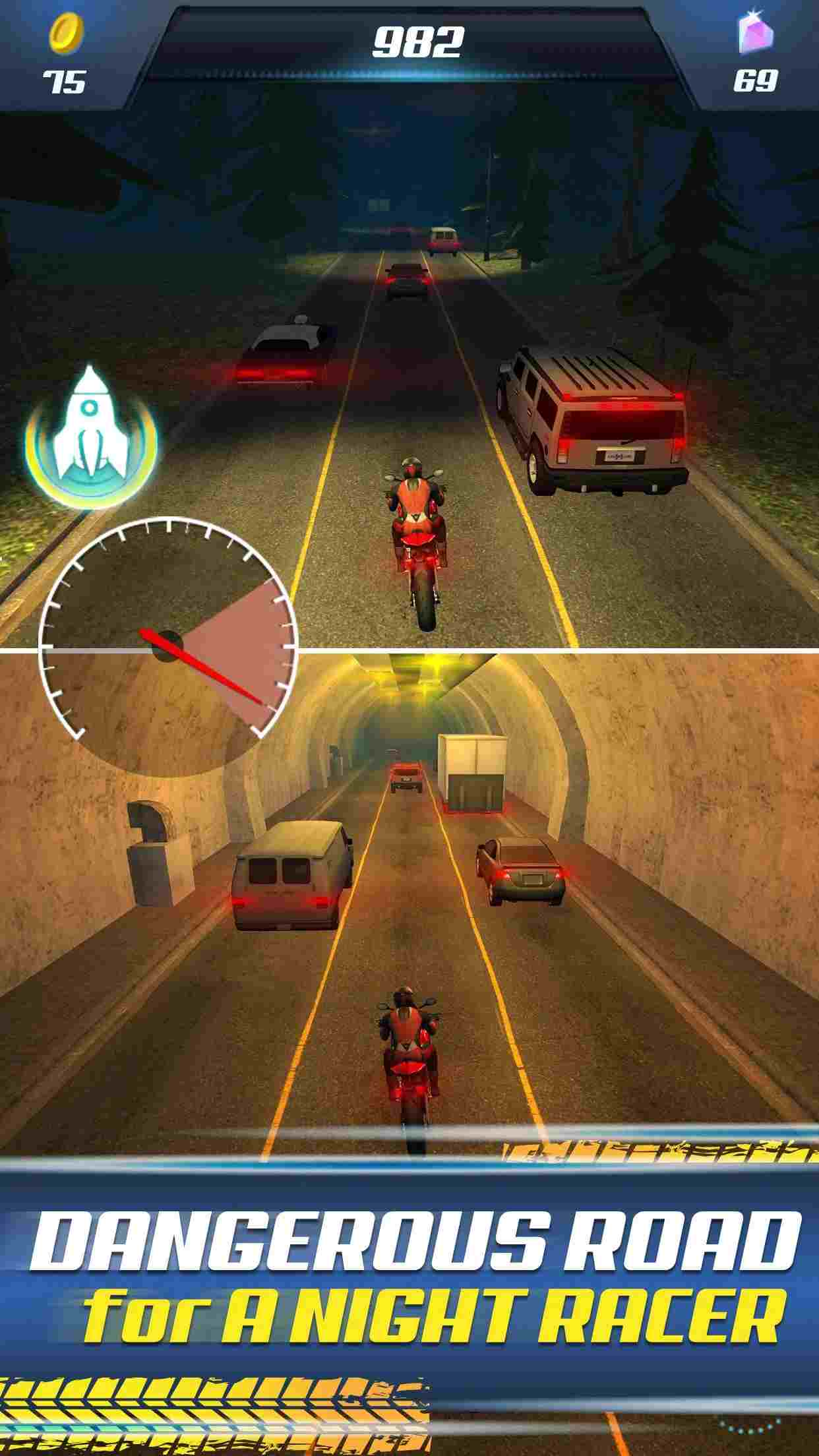 Night Racer MOD APK– Điểm nhấn không thể bỏ qua