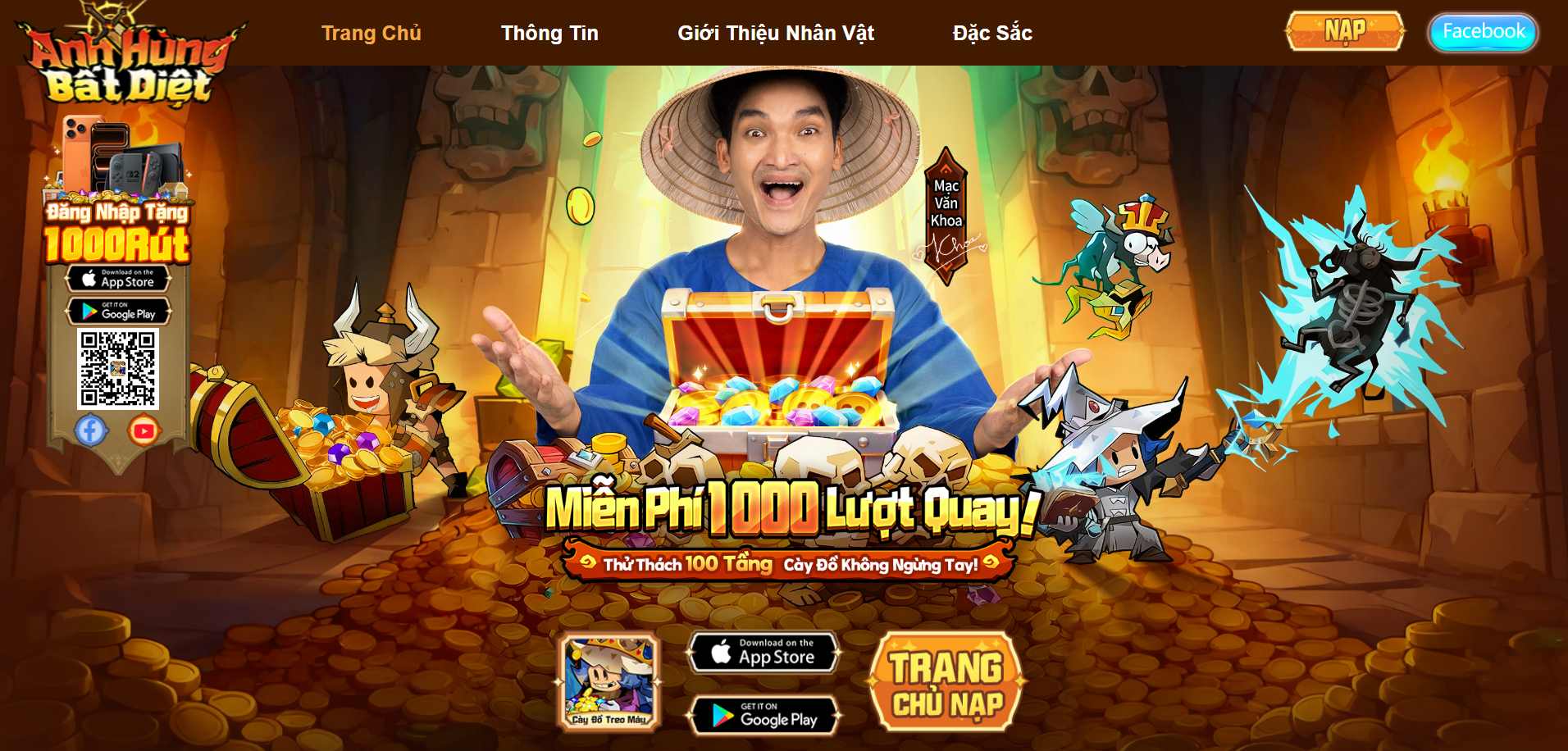 Anh Hùng Bất Diệt MOD APK 1.7.0 (Vô Hạn Tiền, Speed Hack)